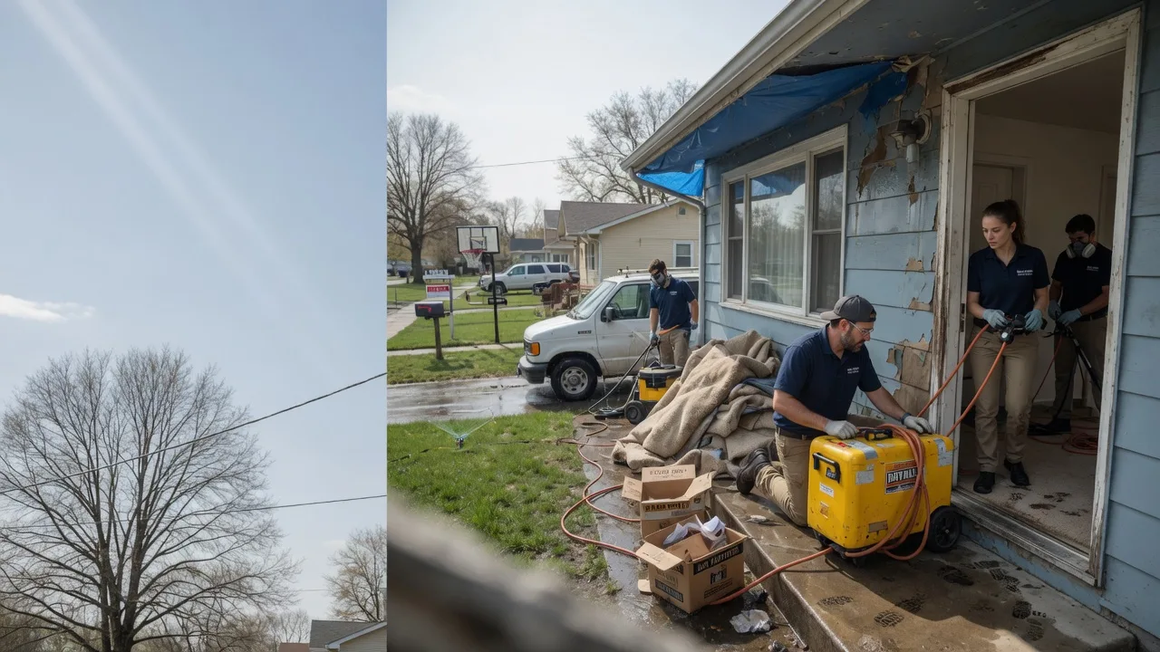 Basement Flood Cleanup in Altona, IL near me